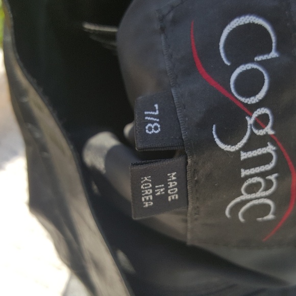 Vintage Leather Mini Skirt - Black Leather - 7/8 - Picture 3 of 4